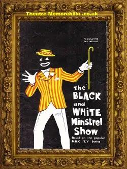 Brighton Hippodrome Theatre – Black White Minstrel Show – 1962