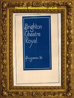 Brighton Theatre Royal – Escape – 1927