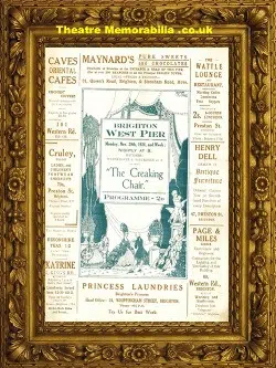 Brighton West Pier Theatre – The Creaking Chair – 1926