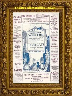 Brighton West Pier Theatre – Tiger Cats – 1920s
