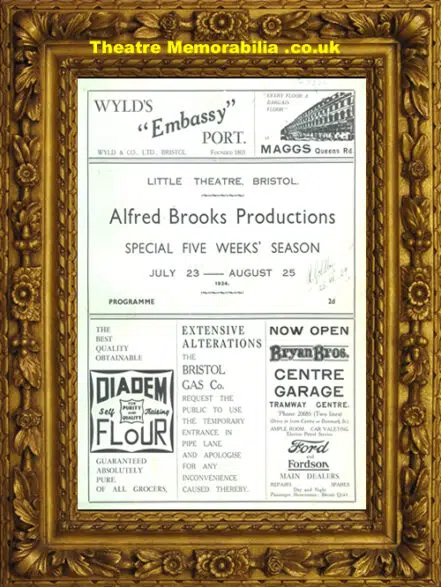 Bristol Little Theatre – Heartbreak House – 1934