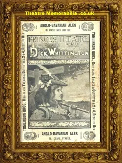 Bristol Prince’s Theatre – Dick Whittingotn – 1900 1901