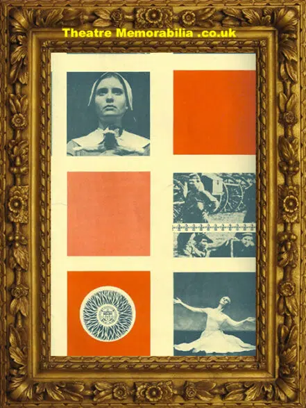 California Univercity Performing Arts Department Programme 1966