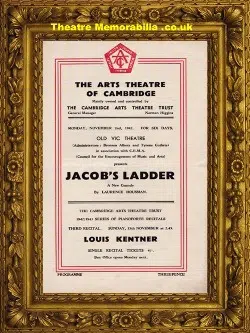 Cambridge Arts Theatre – Jacob’s Ladder – 1942