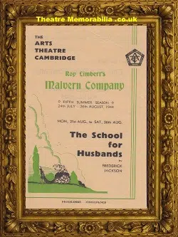 Cambridge Arts Theatre – School For Husbands – 1944