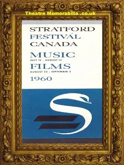 Canada Stratford Festival – Music Films Programme – 1960