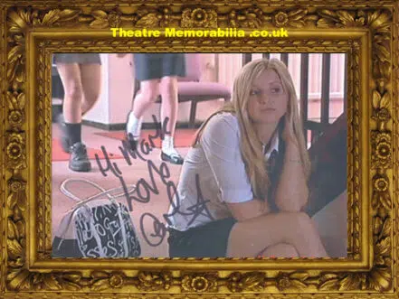 Carley Stenson Hollyoaks Autograph Signed Steph Dean Schoolgirl