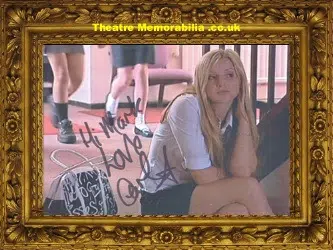Carley Stenson Hollyoaks Autograph Signed Steph Dean Schoolgirl