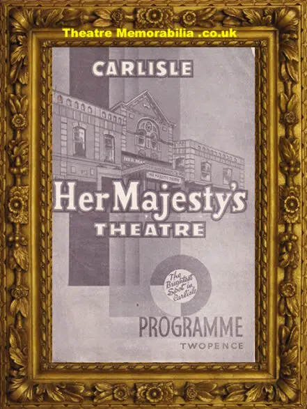 Carlisle Her Majesty’s Theatre Richard The Second – 1939