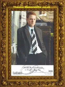 Charlie Clements Autograph Signed Eastenders Bradley Branning