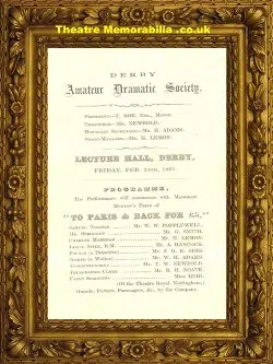 Derby Lecture Hall – The Culprit – 1865