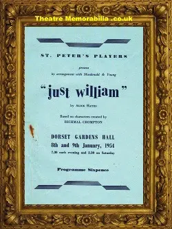 Dorset Gardens Hall – Just William – 1954