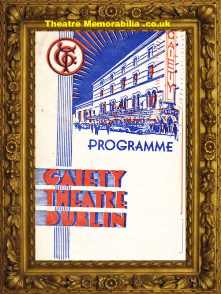Dublin Gaiety Theatre – Captain Brassbounds Conversion – 1920s
