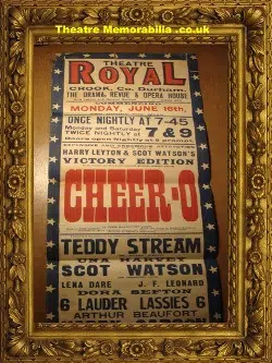 Durham Theatre Royal Poster – Circa early 1900’s