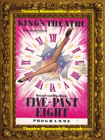 Edinburgh Kings Theatre – Five Past Eight – 1956 – Rikki Fulton