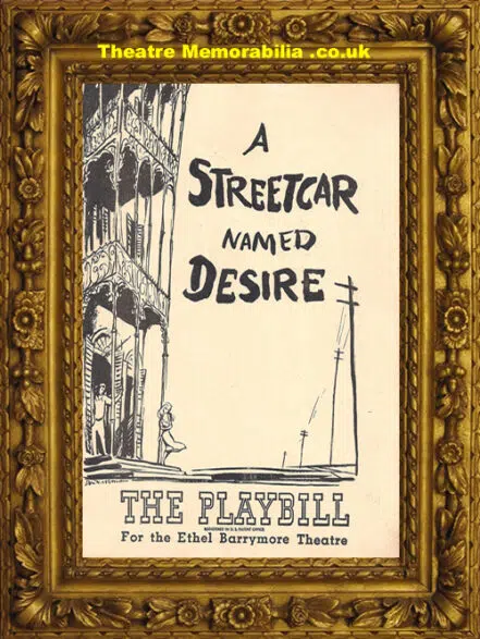 Ethel Barrymore Theatre – Street Car Named Desire Marlon Brando