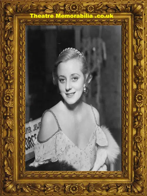 Evelyn Laye + Augustus Harris + Comyns Carr + Autographs 1941