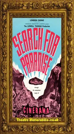 Film – London Casino – Search For Paradise – Cinerama – 1965