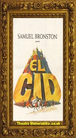 Film – London – El Cid – 1961 Charlton Heston – Sophia Loren