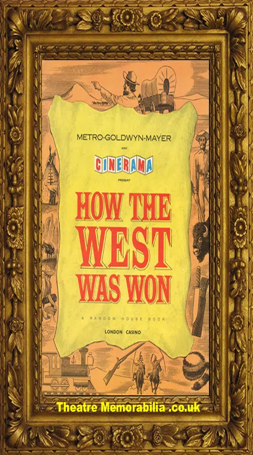 Film - London MGM - How The West Was Won - Cinerama - 1962