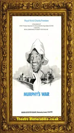 Film – London Odeon – Murphy’s War – 1971 Premiere Peter O’Toole