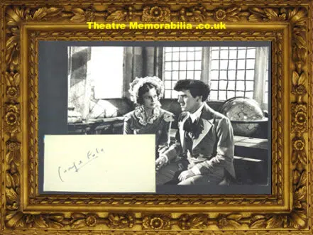 George Cole Autographed Picture Arthur Daley