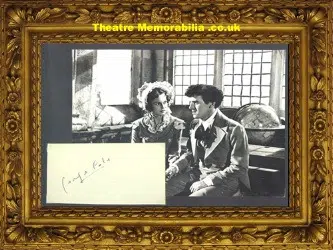 George Cole Autographed Picture Arthur Daley