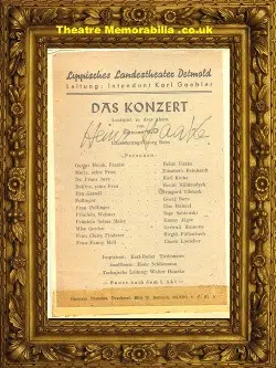 Germany Willy Schneider – Lider Arien – Josef Breuer 1947