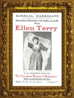 Harrogate Kursaal Theatre – Shakespeare Heroines – 1912