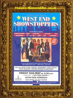 Hilary O’Neil – West End Show Stoppers – Signed Theatre Flyer