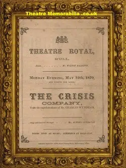 Hull Theatre Royal – The Crisis – 1879