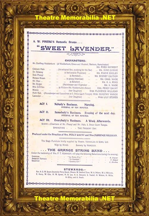 Ilford Town Hall - Social Club - Sweet Lavender - 1903 - PLUS