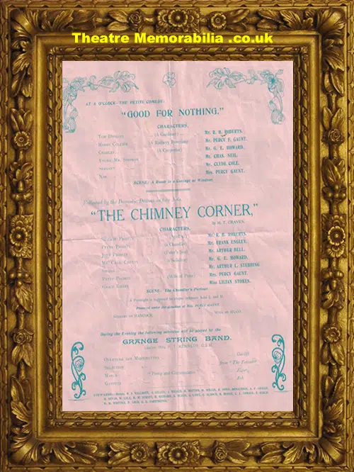 Ilford Town Hall - The Chimney Corner - 1904