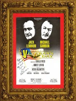Jack Lemon Autograph Theatre Flyer Palace Theatre Manchester
