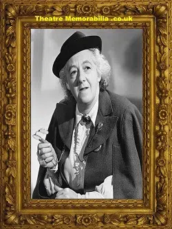 Joan Hickson Miss Marple Signed Letter 1993