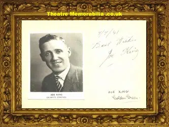 Joe King + Daphne + Jack Barker + Lesley Osmond Autograph 1941