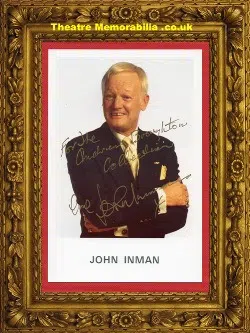 John Inman Signed Photograph