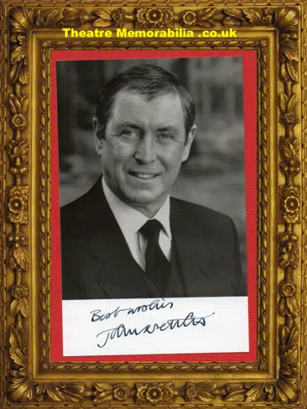 John Nettles Signed Photograph – Bergerac – Midsomer Murders