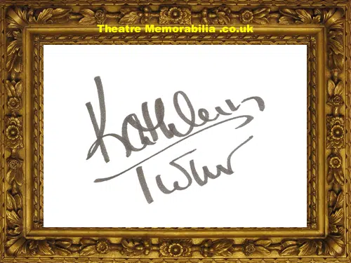 Kathleen Turner Autograph Signed - Romancing the Stone