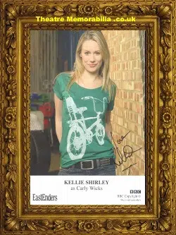 Kellie Shirley Autograph Signed – Eastenders Carly Wicks