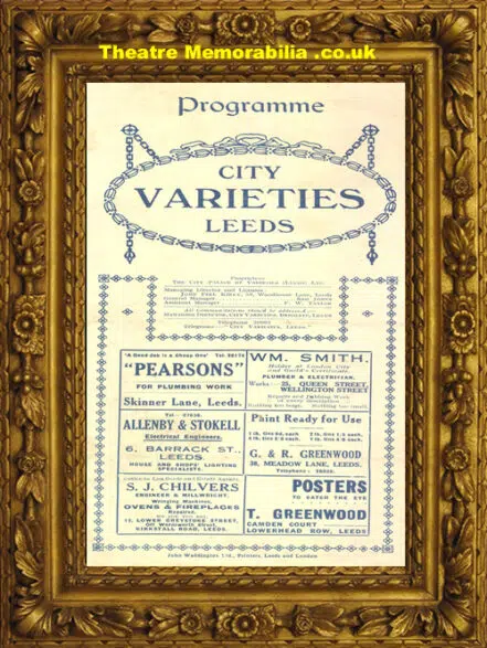 Leeds City Varieties Theatre – Tricks & Trifles – 1925