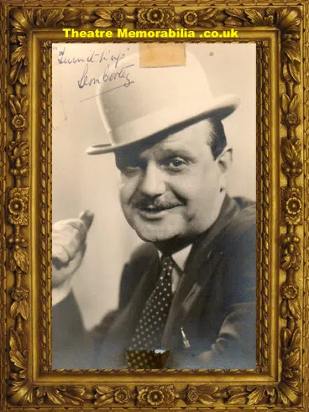 Leon Cortez Autograph Photograph –  Actor 1898 – 1970
