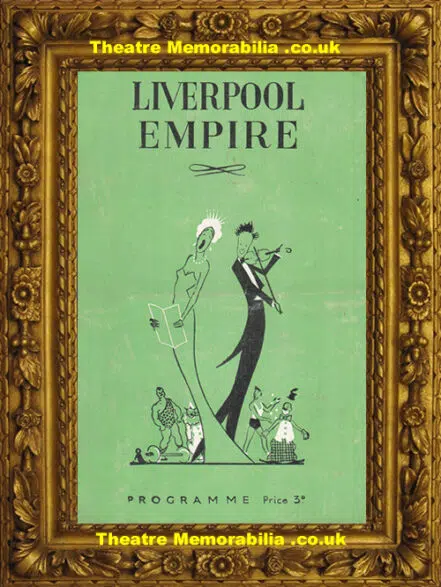 Liverpool Empire Theatre – 1952 – Tommy Cooper + Betty Driver