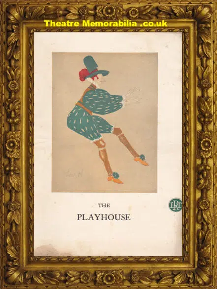 Liverpool Playhouse Theatre – Busman’s Honeymoon – 1940