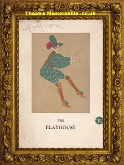 Liverpool Playhouse Theatre – The Boy David – 1938