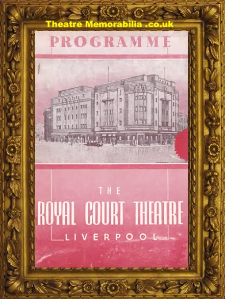 Liverpool Royal Court Theatre – Dear Brutus – 1941 John Gielgud