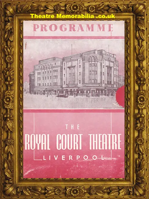 Liverpool Royal Court Theatre - Dear Brutus - 1941 John Gielgud