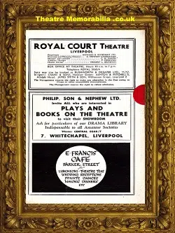Liverpool Royal Court Theatre – D’oyly Carte Opera – 1946