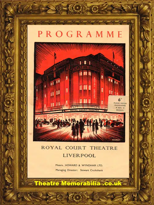 Liverpool Royal Court Theatre - Majority Of One - 1960