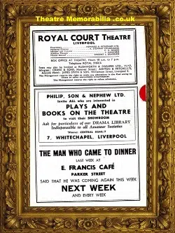 Liverpool Royal Court Theatre – The Years Between – 1944